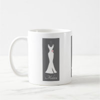 Palhaço branco elegante na Cinza - Design simples