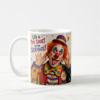 Caneca De Café Palhaço com conselhos