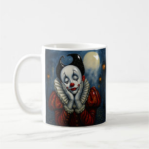 Caneca De Café Palhaço de Lua