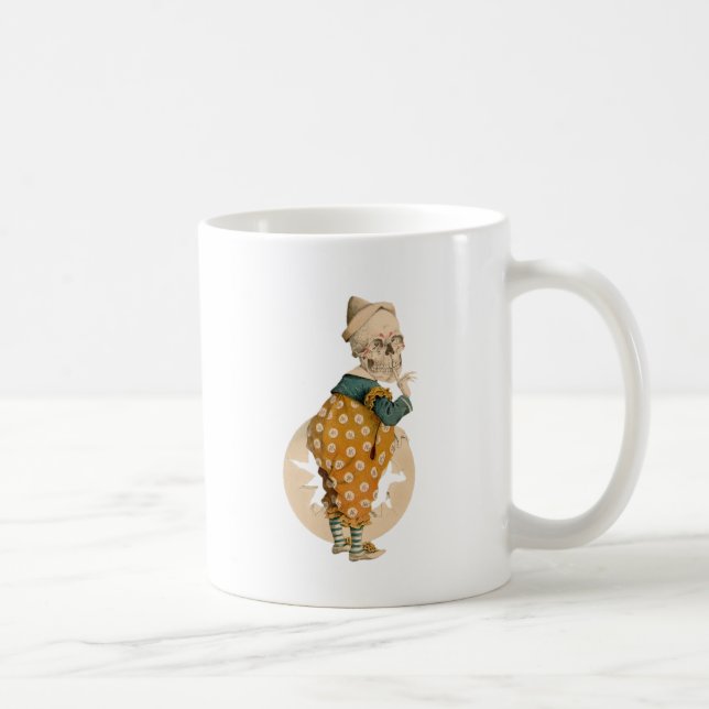 Caneca De Café Palhaço esqueletal (Direita)