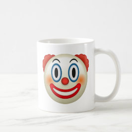 Caneca De Café Palhaço louco Emoji