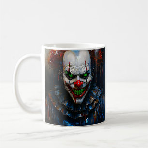 Caneca De Café Palhaço Sinistro