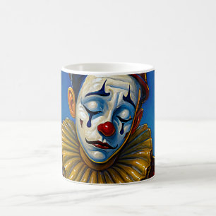 Caneca De Café Palhaço Triste