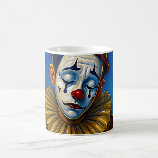 Caneca De Café Palhaço Triste (Centro)