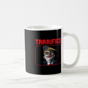 Caneca De Café Palhaço Trump Engraçado Piada Política Assustada