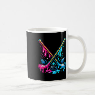 Caneca De Café Palitos de Hóquei Sorvete Gotejamento Hóquei no Ge