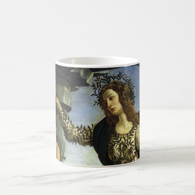 Caneca De Café Pallas (Minerva) e Centauro por Sandro Botticelli (Centro)