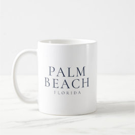 Caneca De Café Palm Beach Florida Preppy Coastal Style