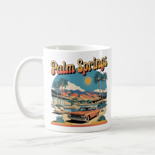 Caneca De Café Palm Springs (Esquerda)