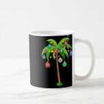 Caneca De Café Palm Tree Funny Hawaii Beach Trop<br><div class="desc">Palm Palm Tree Funny Hawaii Beach Tropical Xmas</div>