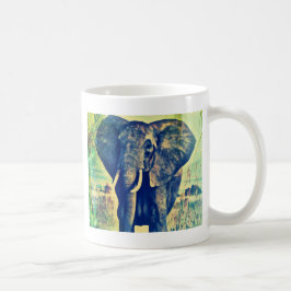 Caneca De Café Palmas de elefante
