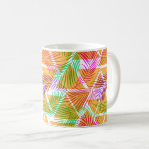 Caneca De Café Palmas tropicais