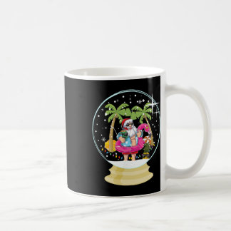 Caneca De Café Palmeira de Natal Surfando Praia Globo de Neve Ver