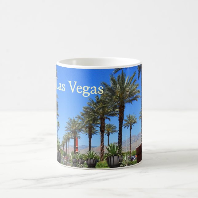 Caneca De Café Palmeiras de Las Vegas na rocha vermelha (Centro)