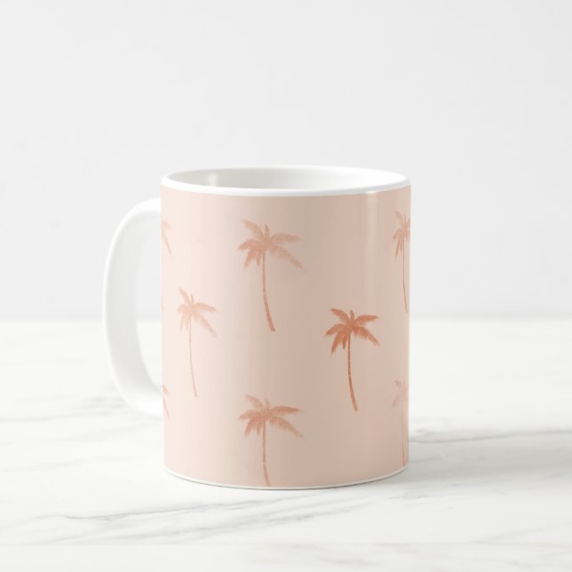 Caneca De Café Palmeiras de Pupunha (Frente Esquerda)