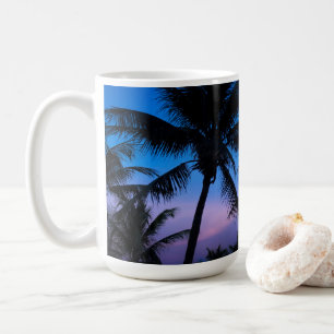 Caneca De Café Palmeiras Sunset