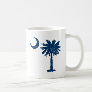 Caneca De Café Palmetto azul