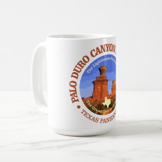 Caneca De Café Palo Duro Canyon SP (Frente Esquerda)
