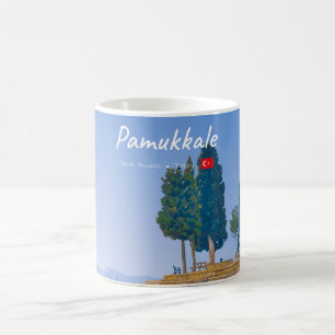 Caneca De Café Pamukkale, Turquia - Piscinas Termais