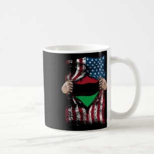 Caneca De Café Pan African Unia Flag Leal Afro-americanos Usa Gif