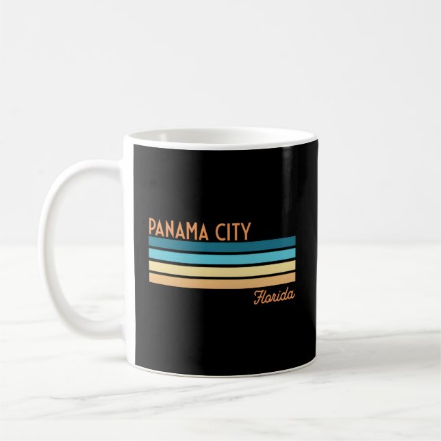 Caneca De Café Panamá City Beach Flórida (Esquerda)