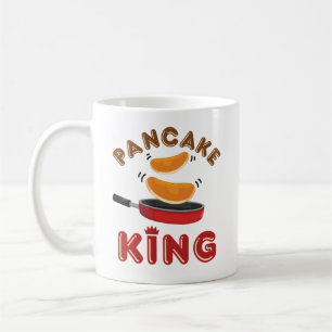 Caneca De Café Pancake King Sábado Morning Pancakes