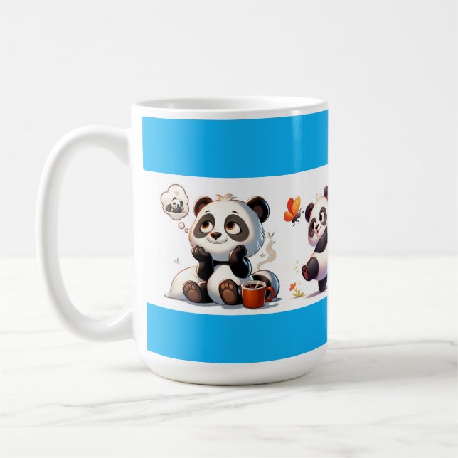 Caneca De Café Panda (Esquerda)