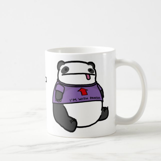 Caneca De Café Panda (Direita)