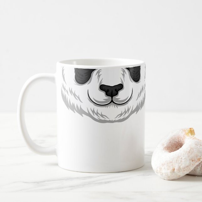 Caneca De Café Panda (Com Donut)