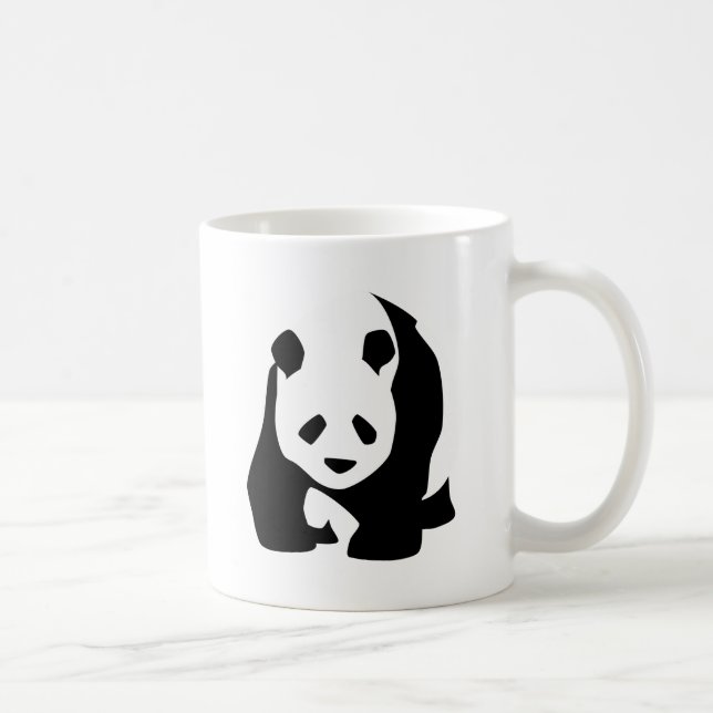 Caneca De Café Panda (Direita)