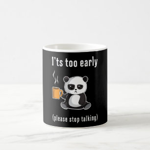 Caneca De Café Panda Bear Animal Bonito Pandas Paw Ideia Engraçad