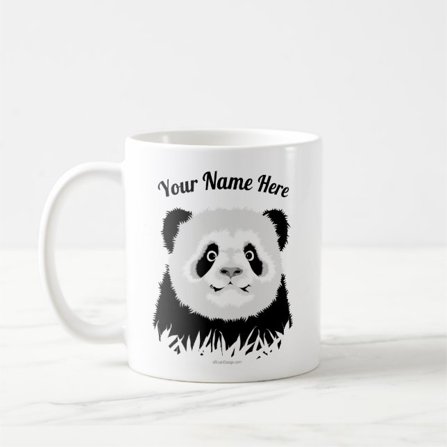 Caneca De Café Panda Bear Coffee Mug (Esquerda)