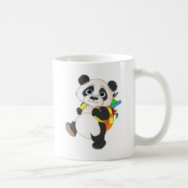 Caneca De Café Panda Bear com mochila