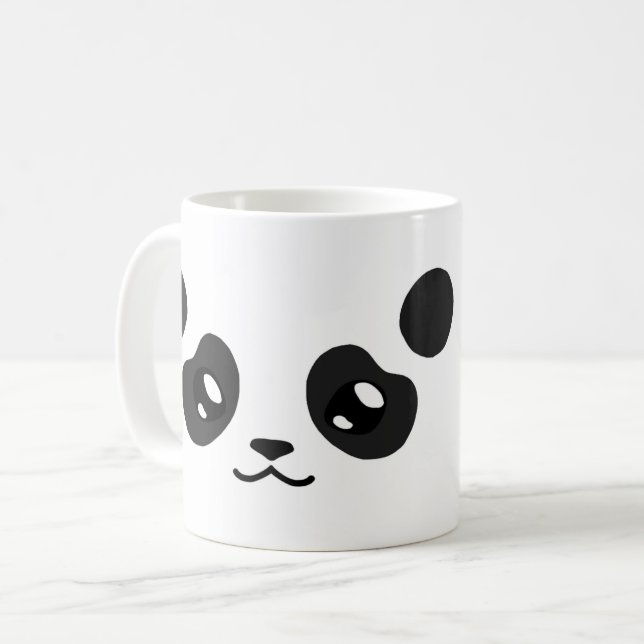 Caneca De Café Panda Bear Mug REVISTA (Frente Esquerda)
