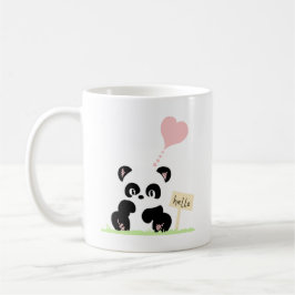 Caneca De Café Panda bonito