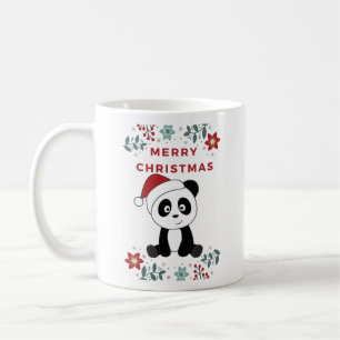 Caneca De Café Panda Christmas Snow Winter Animals Pandas Coffee 