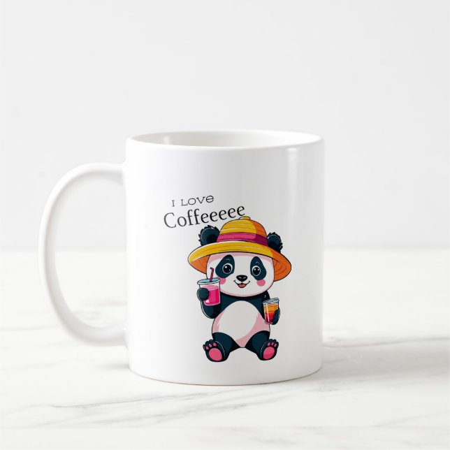 Caneca De Café Panda Coffee Mug (Esquerda)