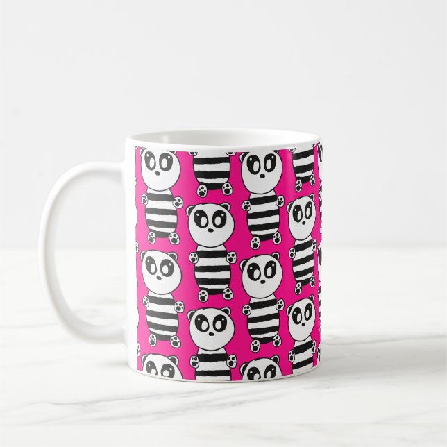 Caneca De Café Panda Crianças (Esquerda)