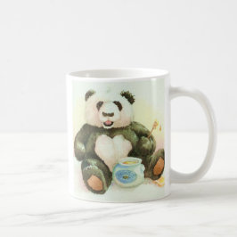 Caneca De Café Panda e mel