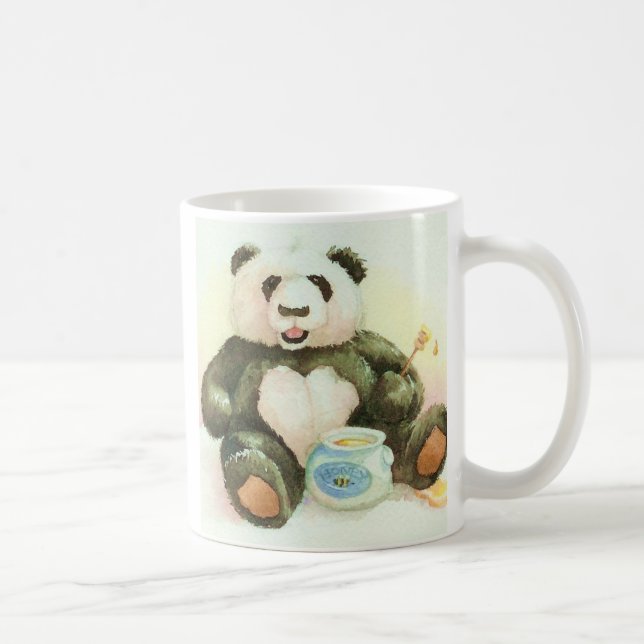 Caneca De Café Panda e mel (Direita)