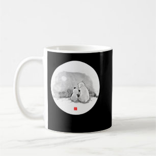 Caneca De Café Panda E Urso Polar