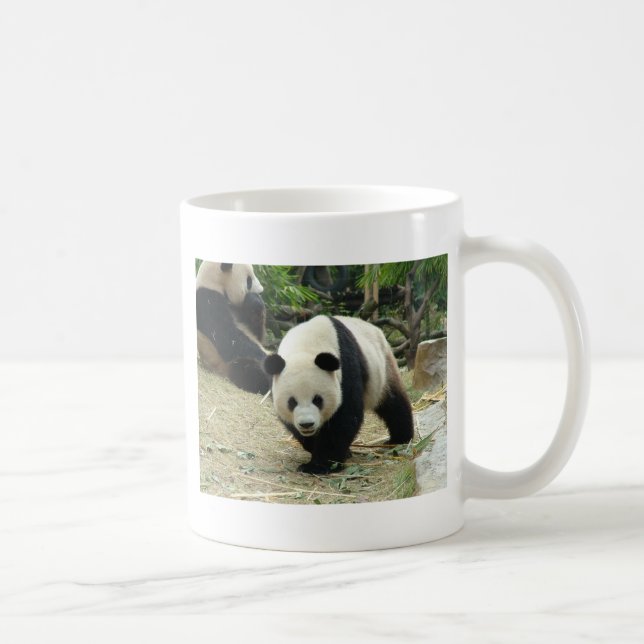 Caneca De Café Panda gigante,大 熊 猫 (Direita)
