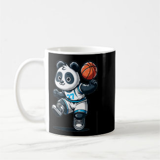 Caneca De Café Panda jogador de beisebol fofo