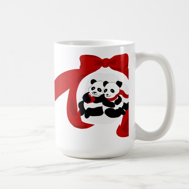 Caneca De Café Panda Love Mug (Direita)