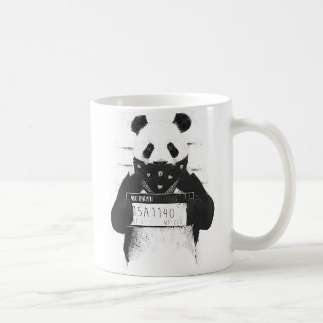 Caneca De Café Panda má (Direita)