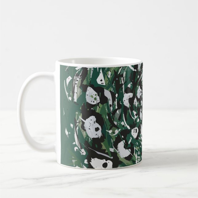 Caneca De Café Panda-mônio (Esquerda)
