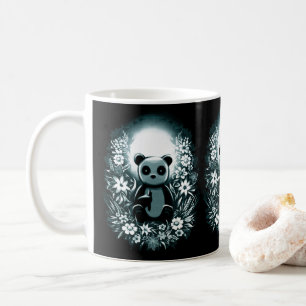 Caneca De Café Panda Moon