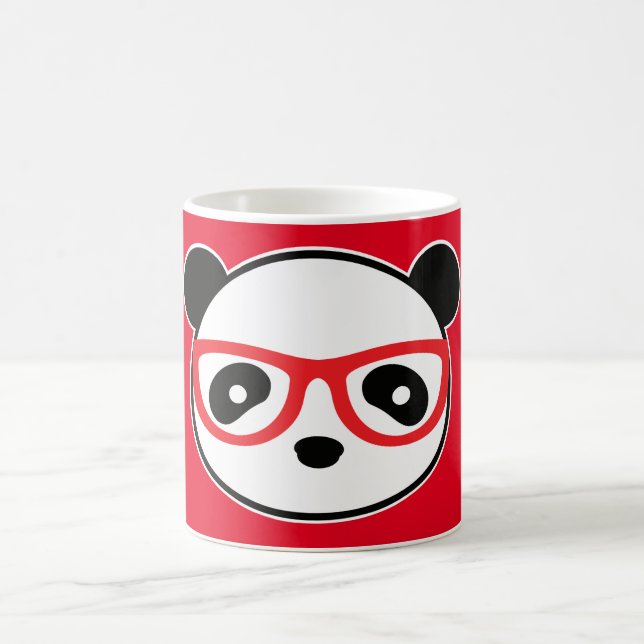 Caneca De Café Panda Mug- Leon Panda Bear Coffee Mug (Centro)