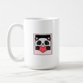 Caneca De Café Panda qui donne de l'amour