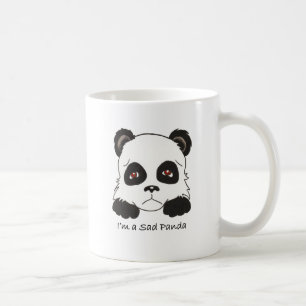 Caneca De Café Panda triste